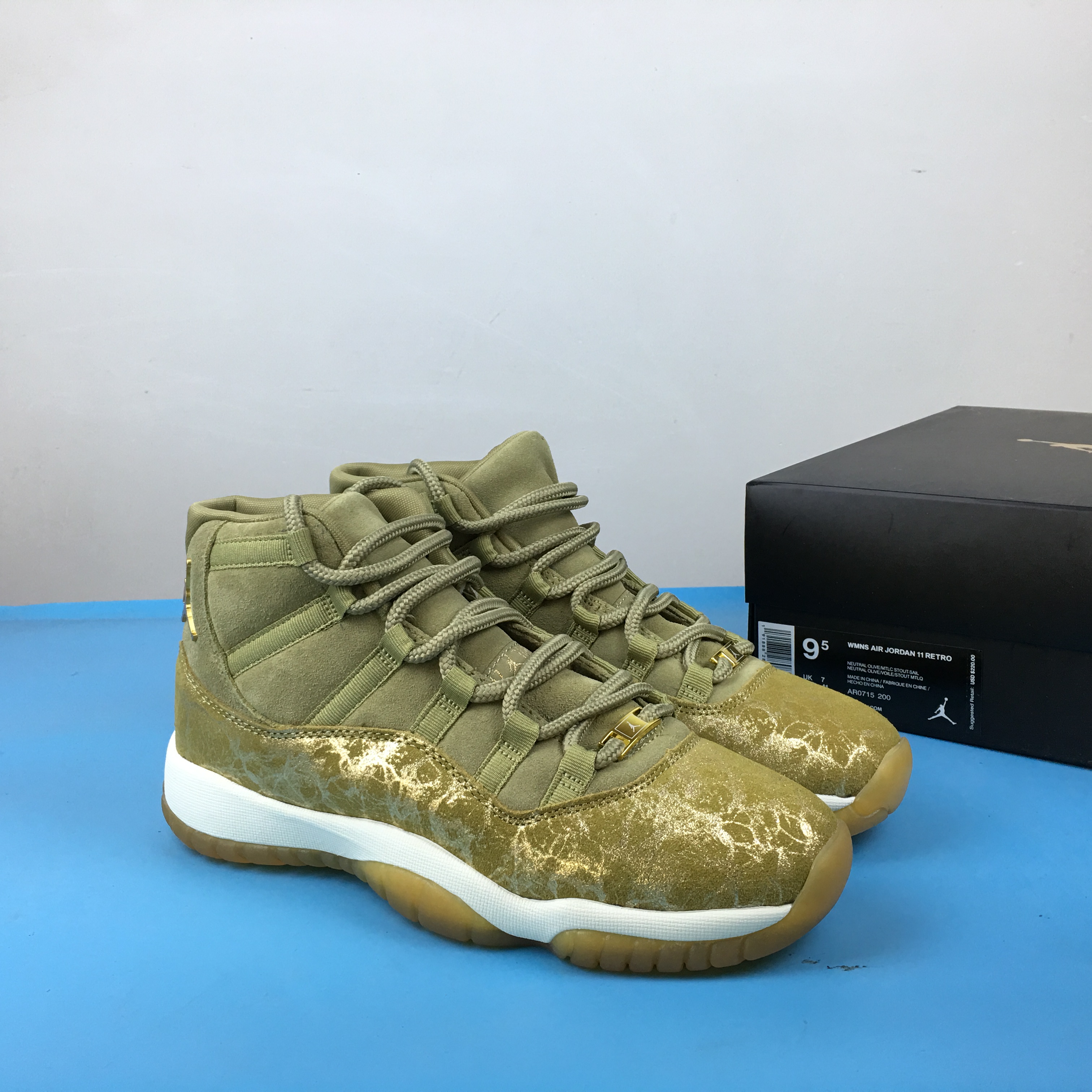 Air Jordan 11 Neutral Olive Shoes